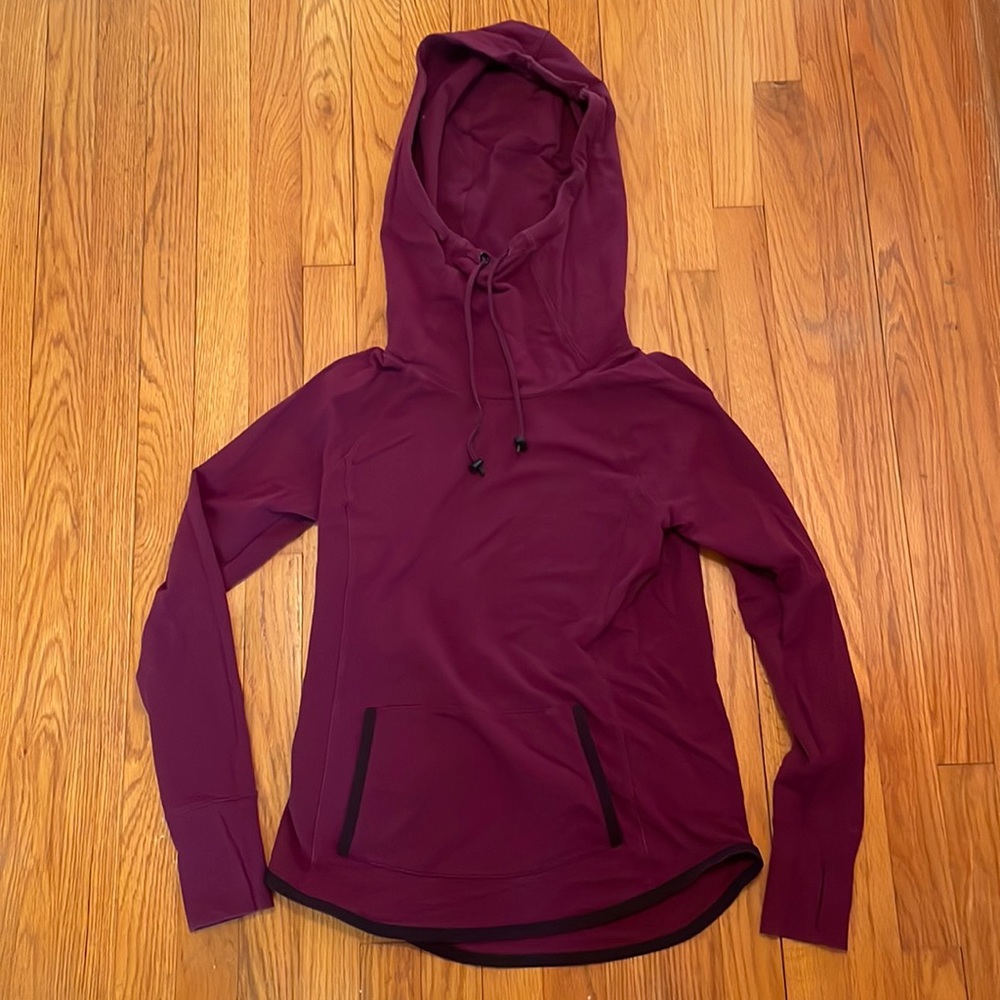 Athleta Scuba Hoodie - Maroon